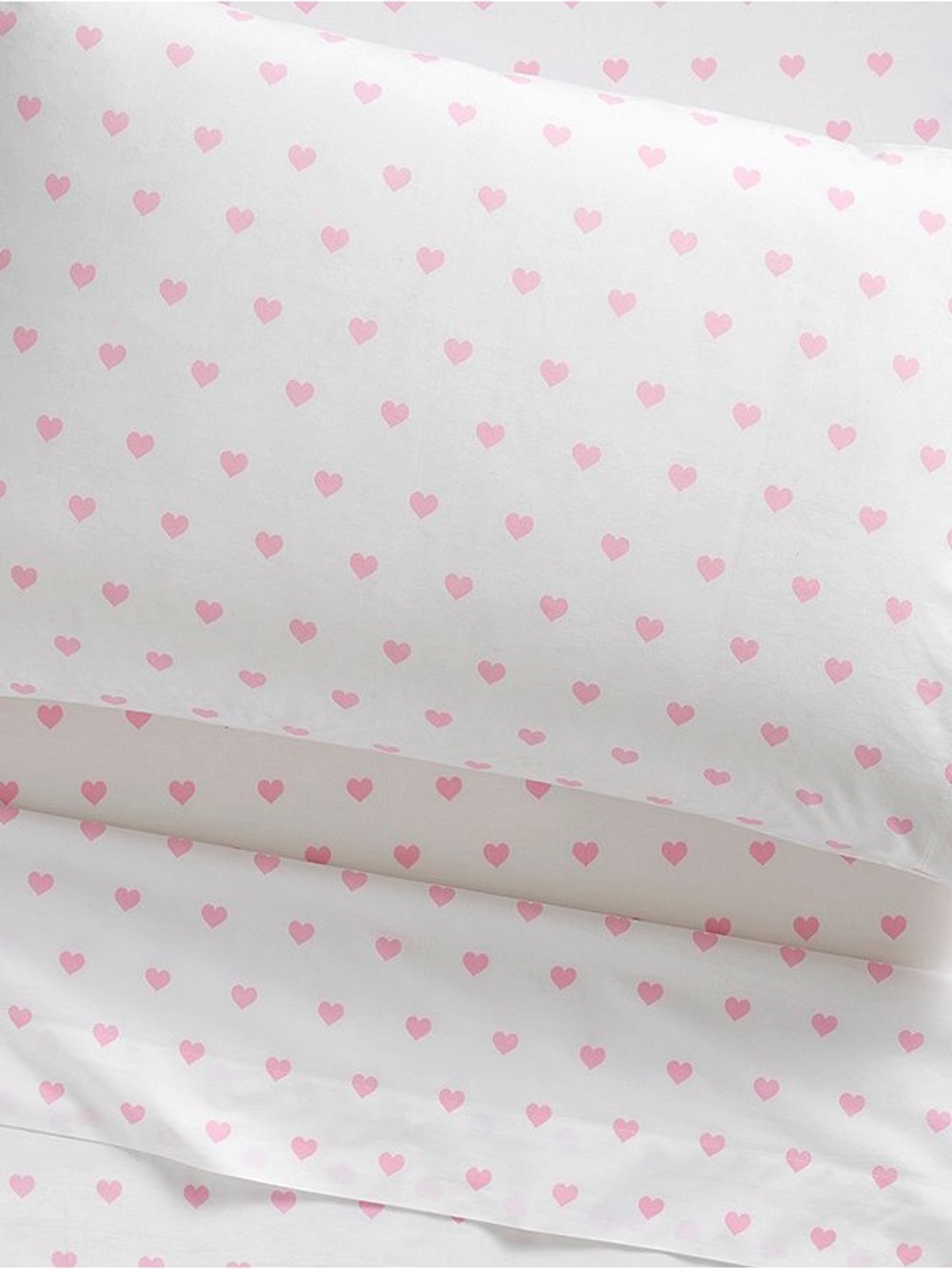 Pottery Barn Kids Heart Organic Cotton Sheet Set